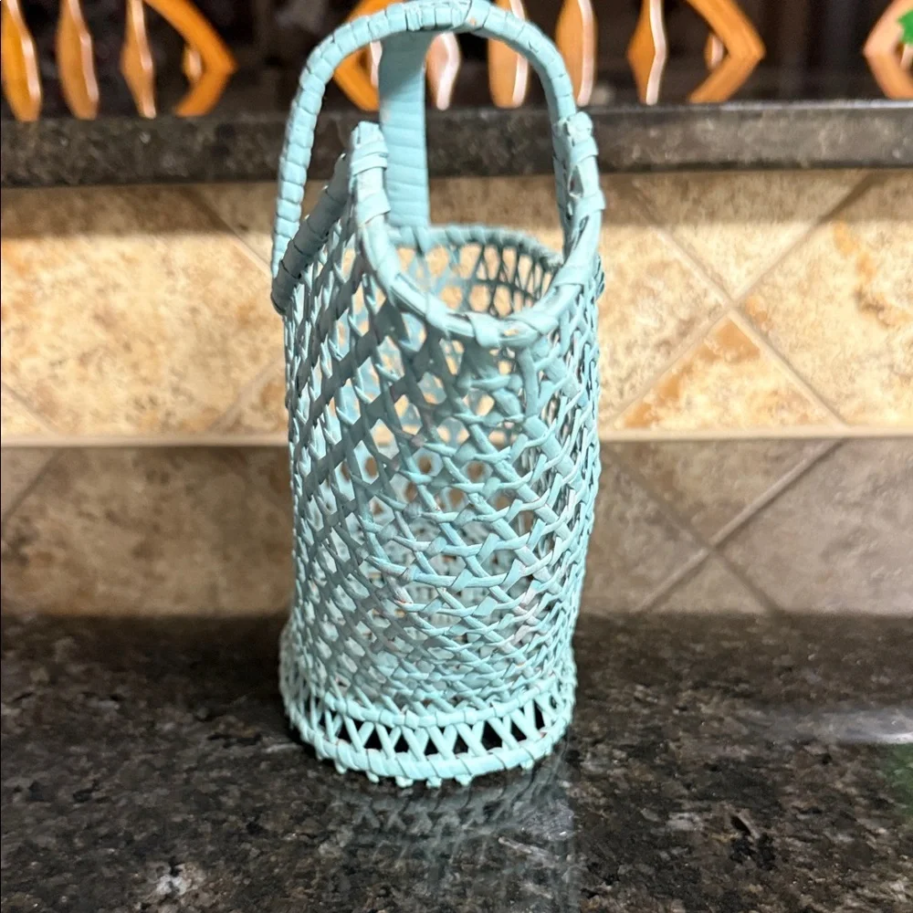 Woven Basket with Handle -